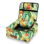 Transporter do samochodu dla psa lub kota - wzór papugi - Dogeste