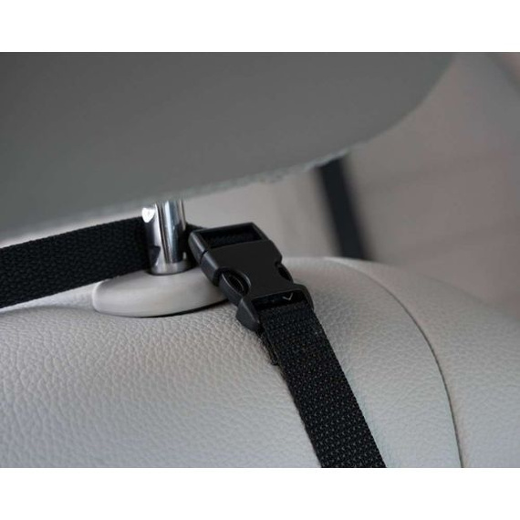 Transporter do samochodu dla psa lub kota w kolorze jasnoszarym - Dogeste