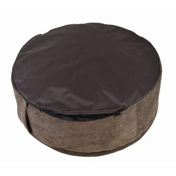 Pufa Bona – legowisko dla psa i kota w kolorze brązowym