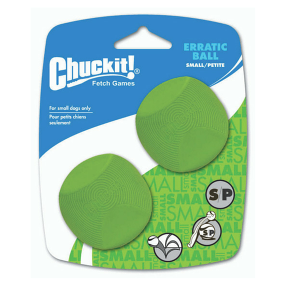 Chuckit! Errating Ball Smal 2 pack - piłka zmyłka