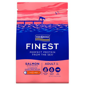 Fish4Dogs Finest Salmon Complete karma z łososiem dla psów dorosłych małe krokiety 1,5 kg