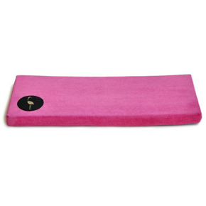 Materac na parapet dla kota Lauren design CLEO 50x20cm różowy pikowany