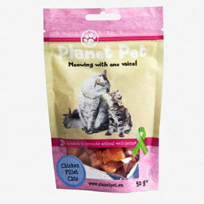 Planet Pet Cat Chicken Filet Chip - przysmaki filet z kurczaka dla kotów, op.  30 g