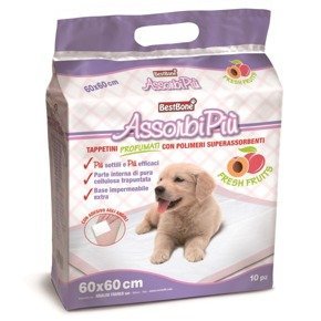 Podkłady higieniczne dla psów, zapach owocowy Record Italy 60x60cm 10 sztuk