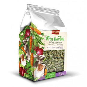 Vitaopl Vita Herbal warzywna grządka 100g karma dla gryzoni i królików