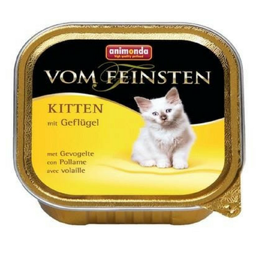 Animonda Cat Vom Feinsten Kitten drób karma dla kociąt tacka 100 g