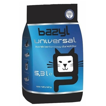 Bazyl Universal - żwirek dla kota bentonitowy 5,3l