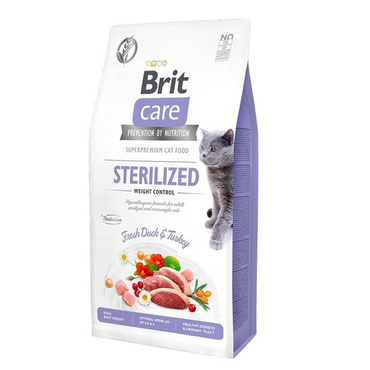 Brit Care Cat Grain-Free Sterilized Weight Control 2kg 