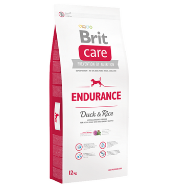 Brit Care Endurance Duck & Rice - karma dla psów aktywnych i pracujących, op. 12 kg