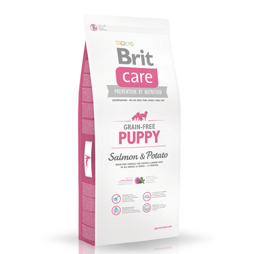 Brit Care Grain-free Puppy Salmon & Potato - karma dla szczeniąt z łososiem, bez zbóż, op. 3 kg