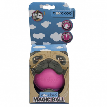 Coockoo Magic Ball - różowa zabawka dla kotów i psów