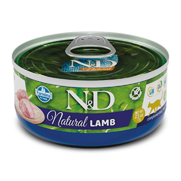 Farmina N&D Cat Natural Lamb karma dla kotów, jagnięcina 70g