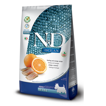 Farmina N&D Herring & Orange Adult Mini 2,5kg