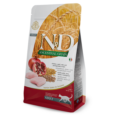 Farmina ND Ancestral Grain Adult Cat Chicken and Pomegranate 5kg karma dla dorosłych kotów