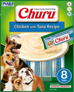 Inaba Churu Creamy Chicken with Tuna przysmak dla psa 160g