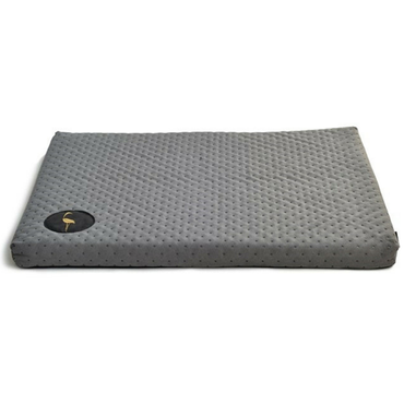 Lauren design legowisko DEMI - materac pikowany dla psa, kolor szary 100/80cm