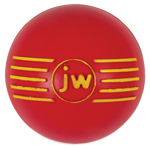 JW Pet Isqueak Ball small Ø 5cm - wytrzymała piłka z piszczałką dla psa