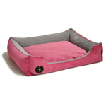Lauren design CEZAR - kanapa dla psa różowa 80/70cm